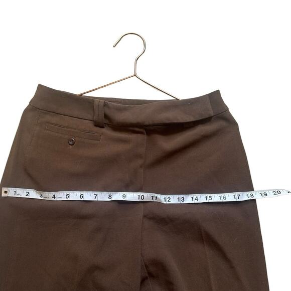 Ana Ladies chocolate brown Jean pant high rise straight size 6 - Picture 5 of 8